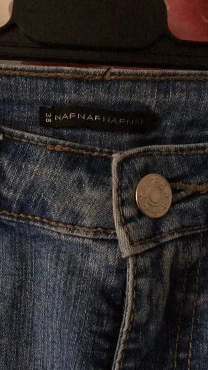 Pantacourt avec revers Naf Naf