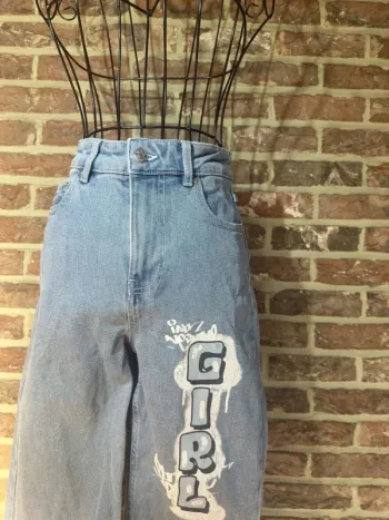 Jeans taille haute Girl Gang Jennyfer Taille S / 36