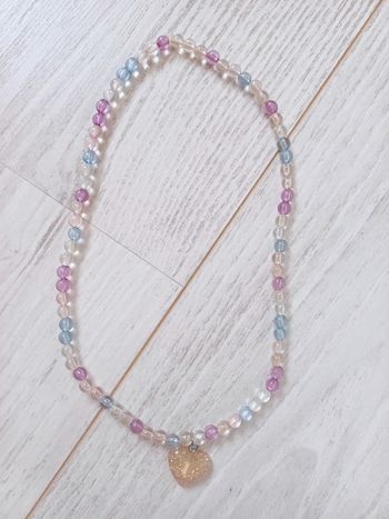 Collier cœur fille