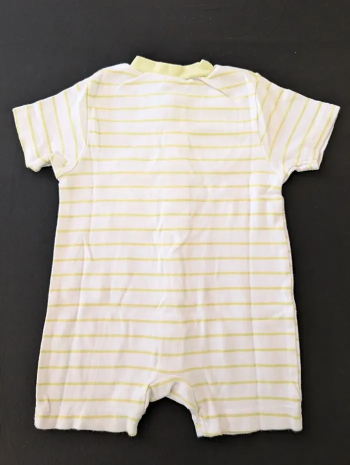 Barboteuse combishort hippopotame - photo numéro 5