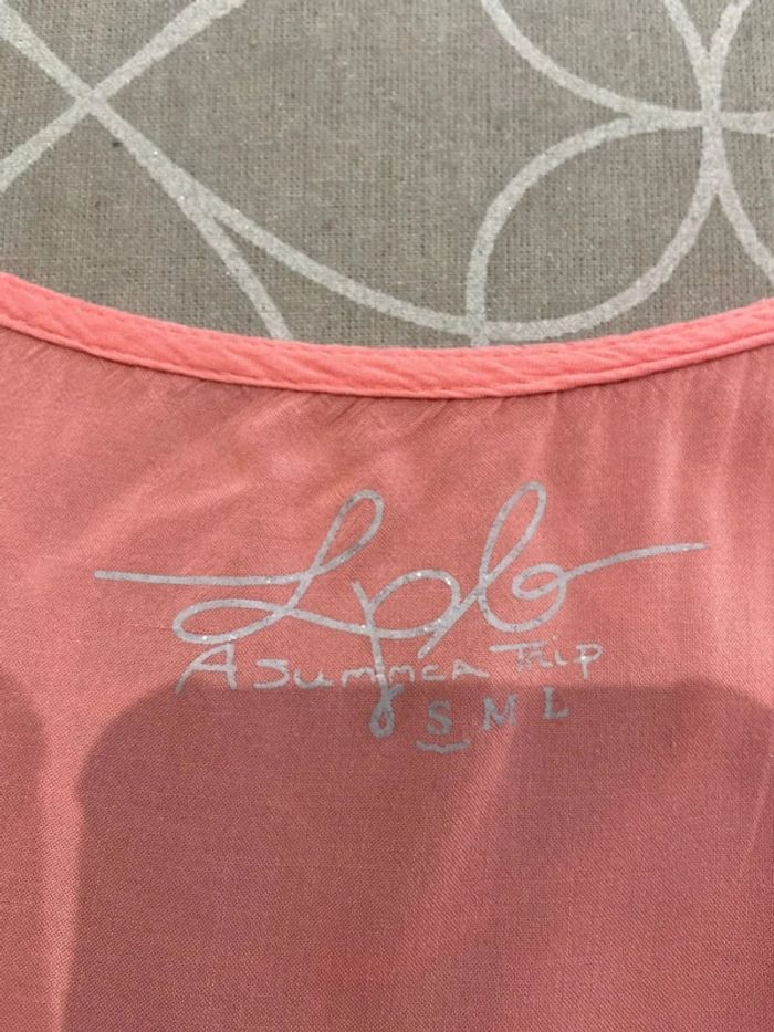 Blouse débardeur corail les petites bombes - photo numéro 3