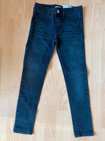 Beau jean noir Naf Naf T. 8 ans fille TBE