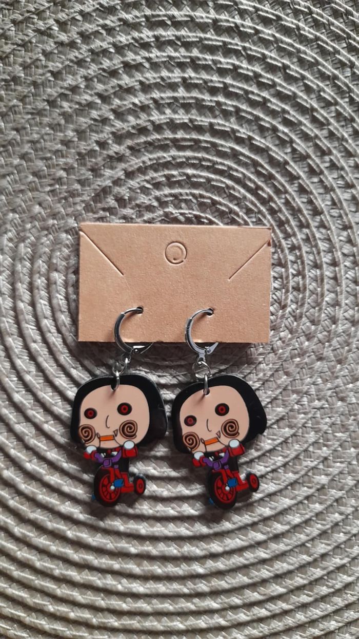 Boucles d'oreilles Halloween