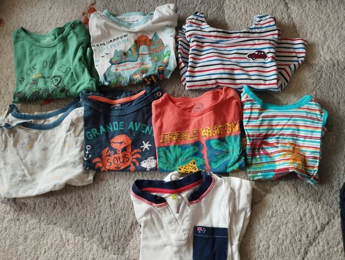 Lot tee shirt 24 mois/2ans