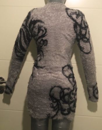 # pull hiver marron avec duvets