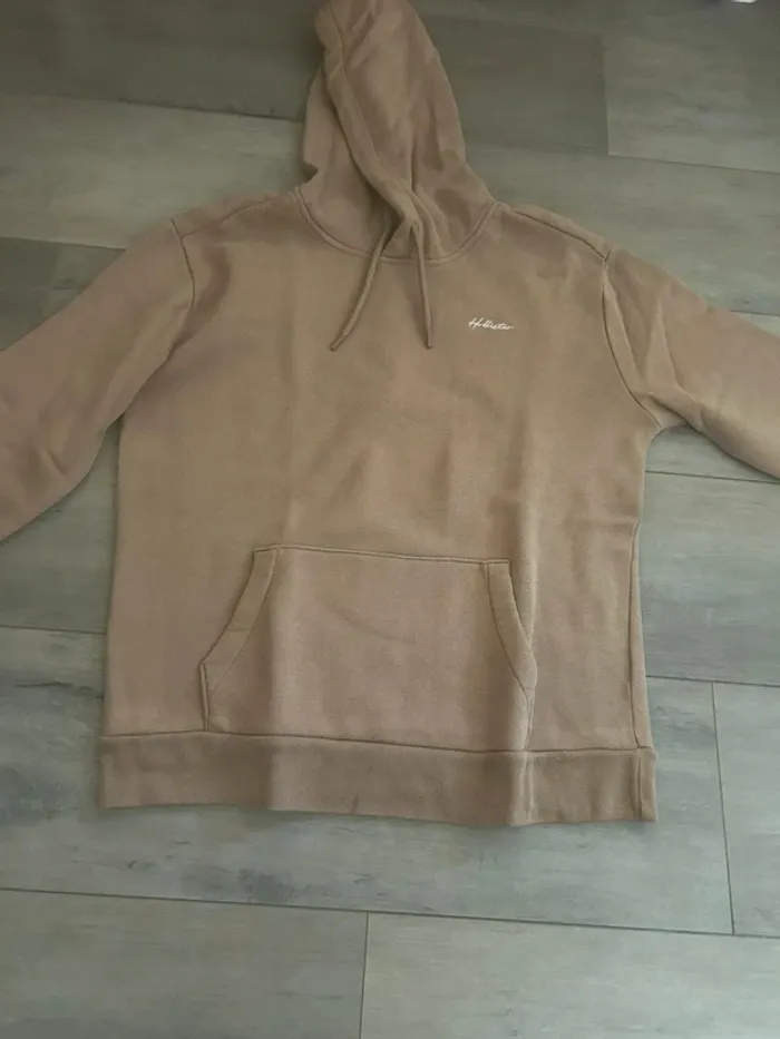 Sweat a capuche Hollister marron S