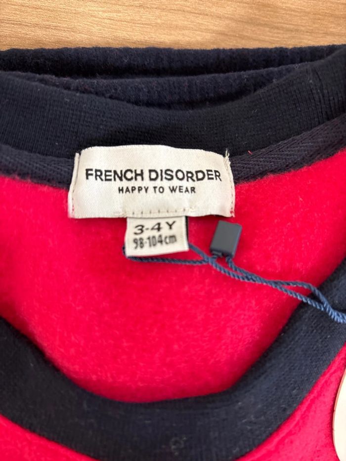 Pull polaire pour enfant French Disorder taille 3-4 ans - photo numéro 4