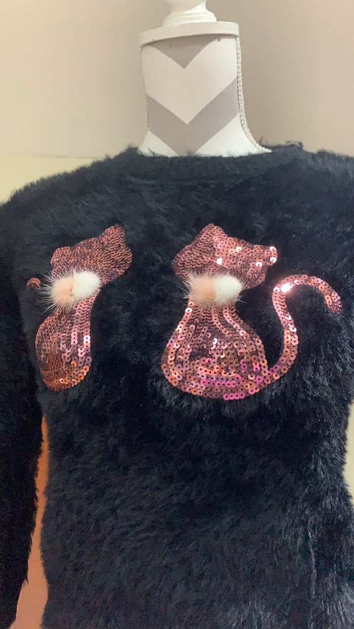 Lot de 3 pull chaud fille 12ans - photo numéro 8