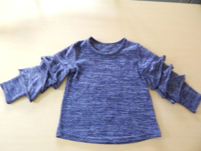 t-shirt manches longues fille 4 ans