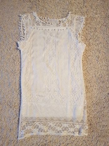 Robe tunique été dentelle neuve