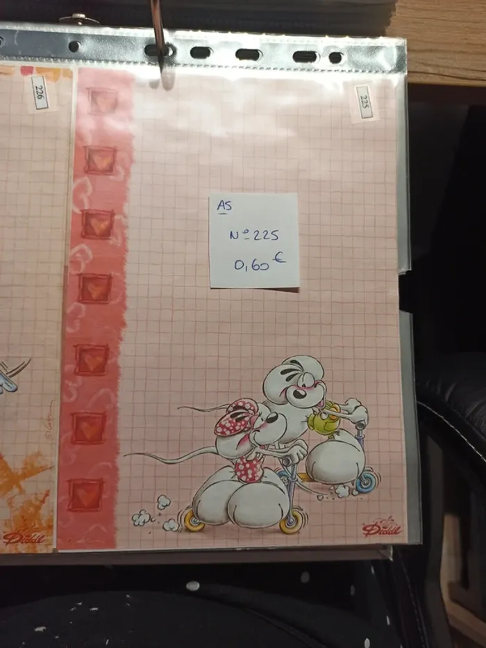 Feuille Diddl A5 225 0,60€