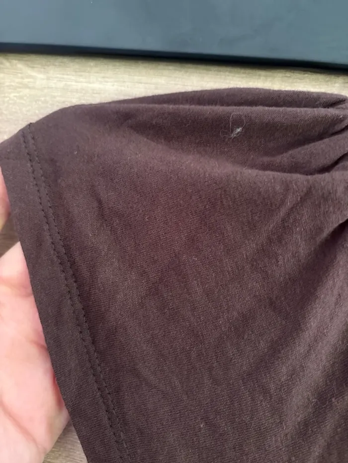 Tee shirt nafnaf marron - photo numéro 4