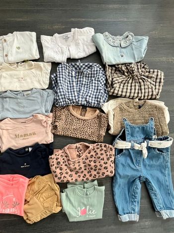 Lot bébé fille 6 mois 