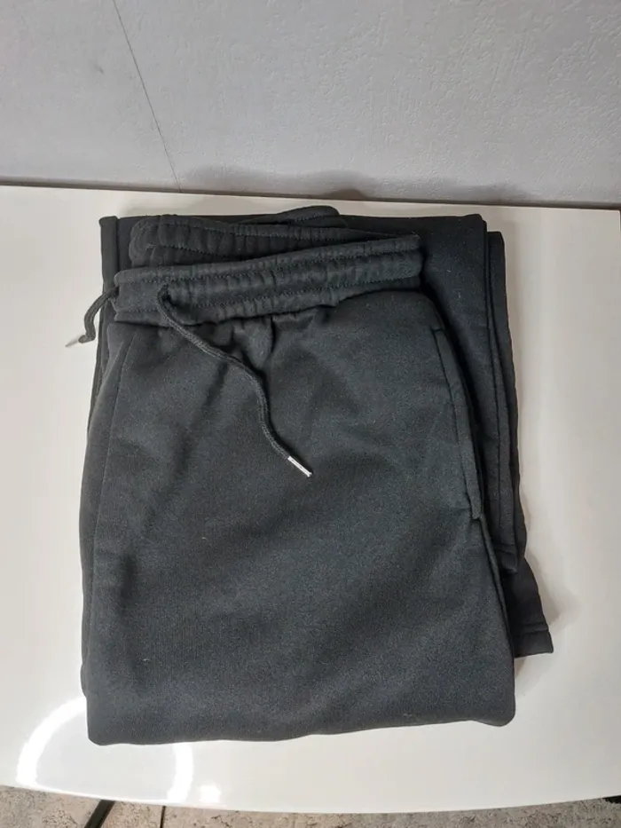 Pantalon noir jambe large " shein" - photo numéro 3