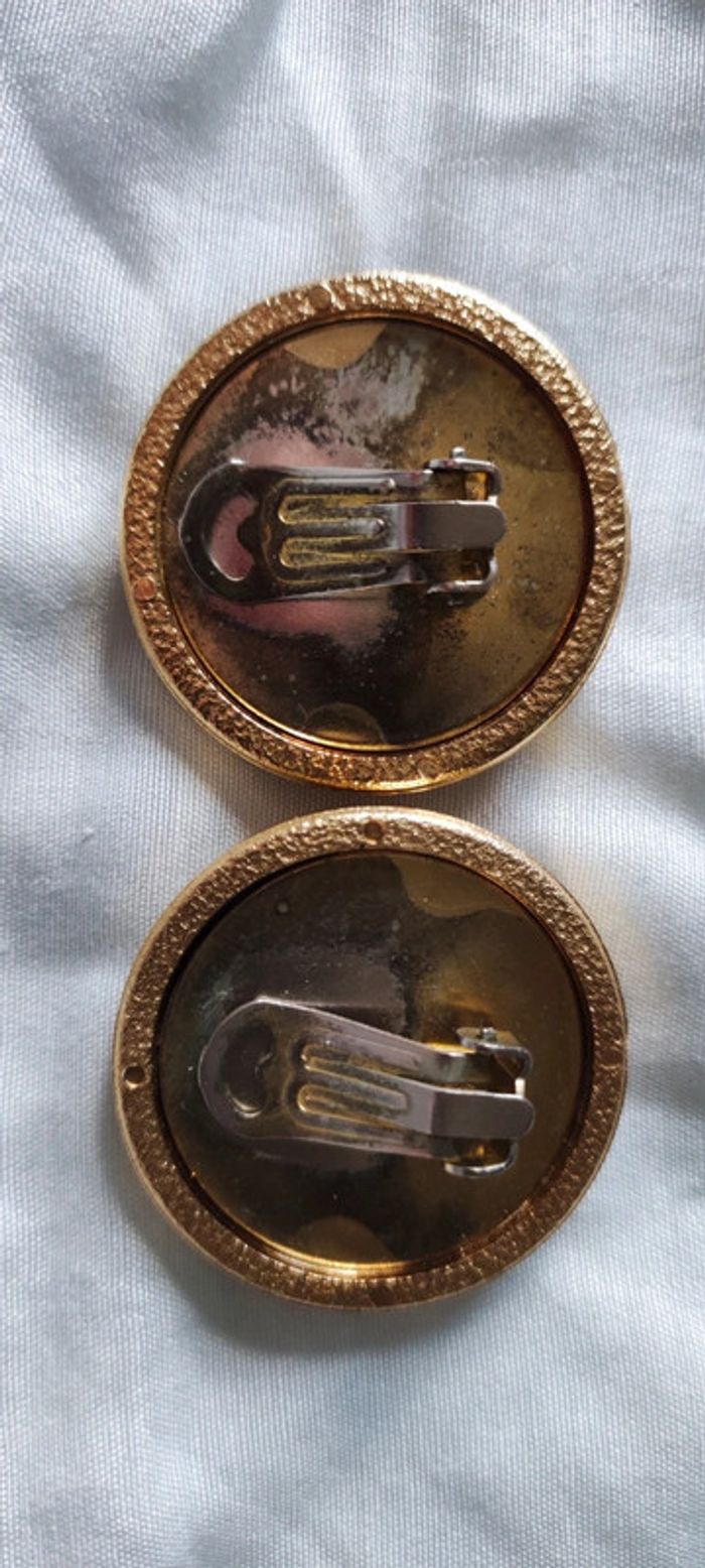 Clips d'oreilles rouge - photo numéro 7