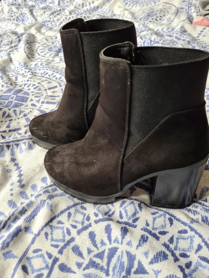 Bottines noir taille 36 - photo numéro 2