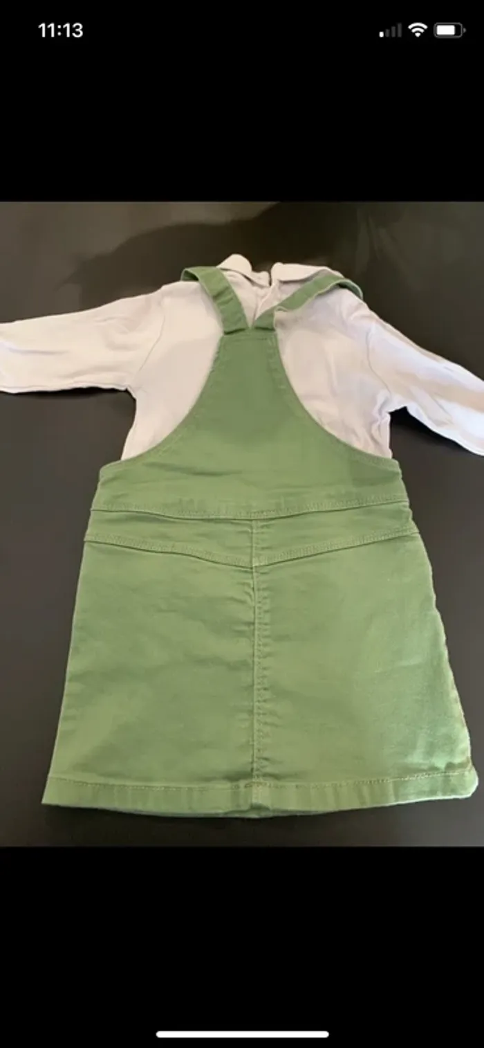 Ensemble robe tape a l’œil taille 24 mois - photo numéro 4
