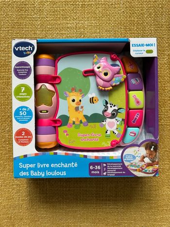 Livre enchanté Vtech neuf