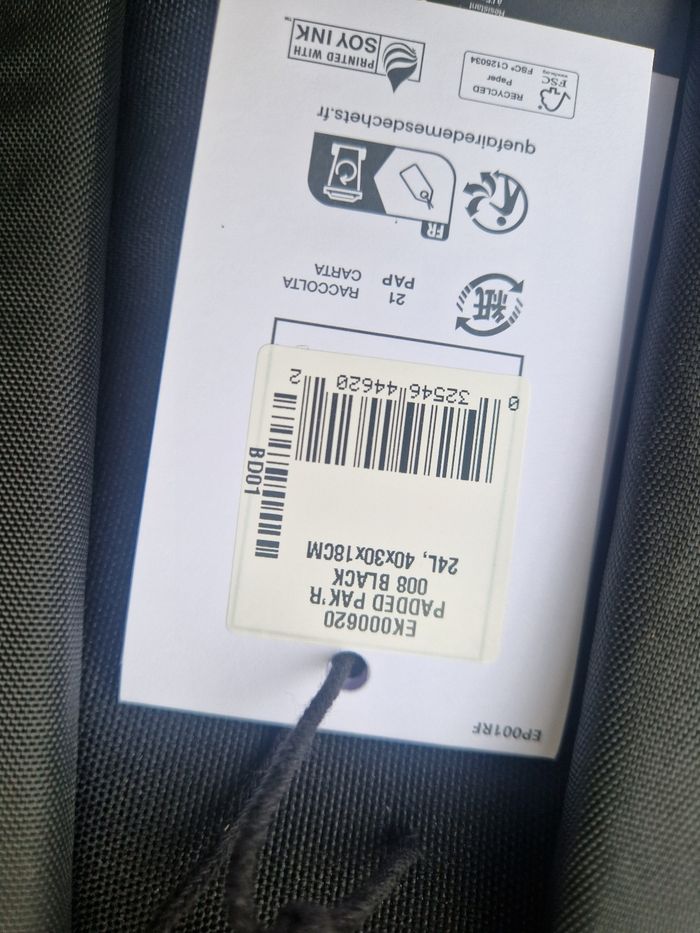 Sac a dos eastpak - photo numéro 3