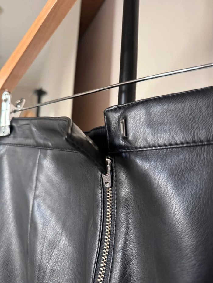 Jupe crayon en similicuir S Vila - photo numéro 4