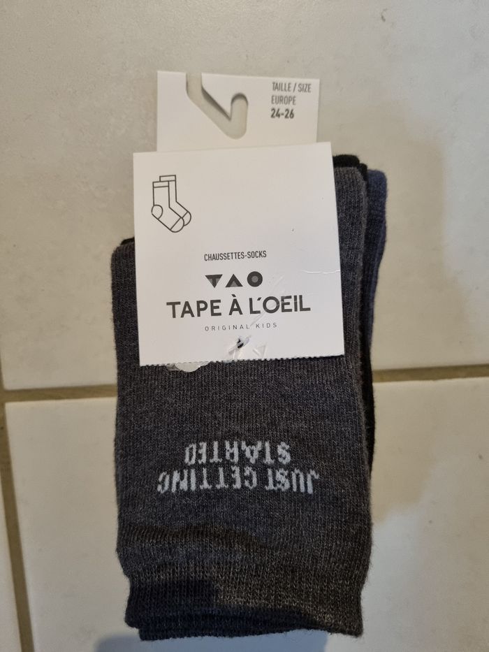 Lot de 5 paires de chaussettes Tape à l'oeil 24-26