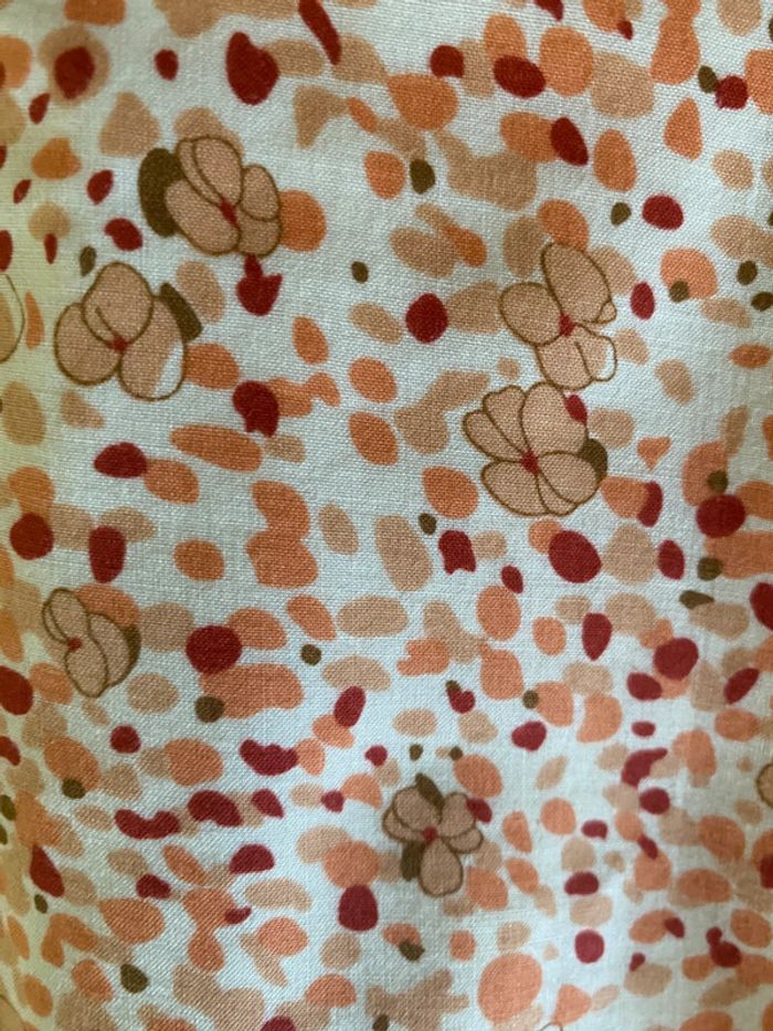 Jupe Etam à fleurs style liberty et pois taille 36 - photo numéro 20