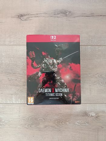 Jeu Switch 2 Neuf Daemon X Machina Titanic Sion Limited Édition