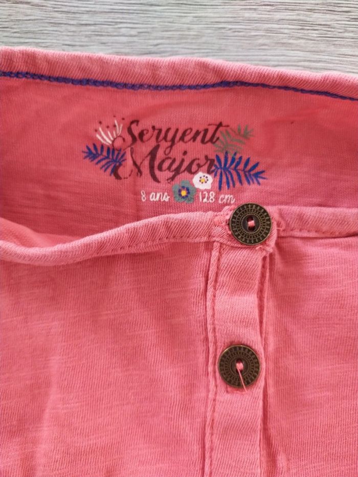 haut manches longues sergent major 8 ans - photo numéro 3