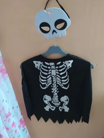 Costume Halloween squelette