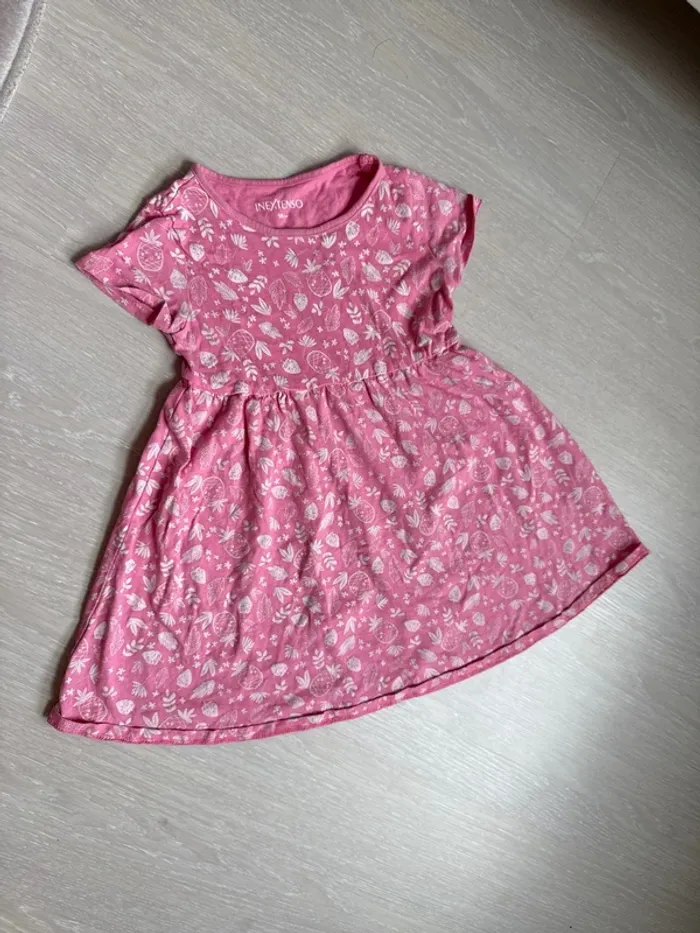 Robe légère rose 3 ans