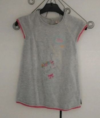 Robe grise liseret rouge Orchestra taille 23 mois