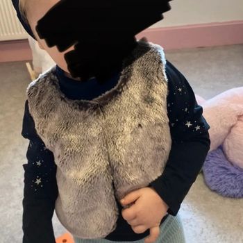 Gilet sans manches polaire / Taille 18 mois