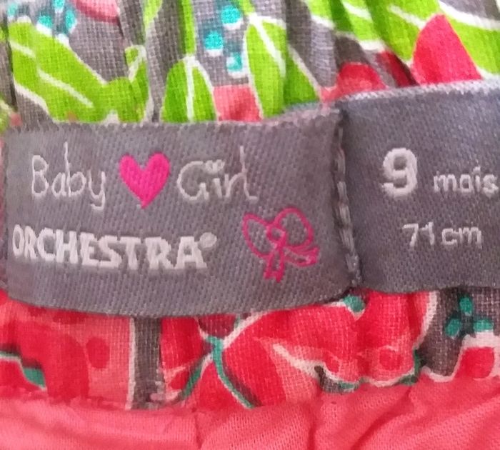 Pantalon Orchestra rose à motifs - photo numéro 3