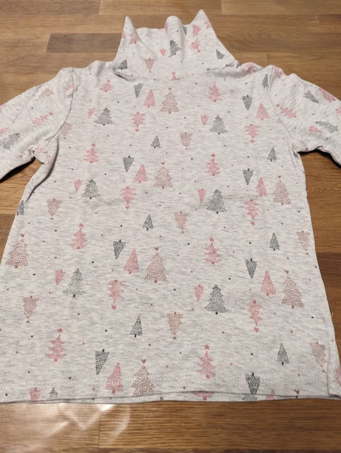 T-shirt col roulé fille 8 ans Abcd'R - photo numéro 3