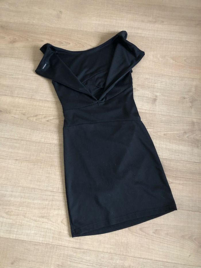 Robe noire sans manches Morgan taille XS bon état (présence de bouloches) - photo numéro 8