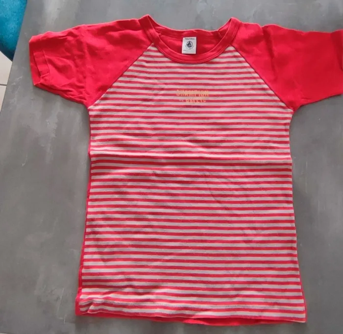 T-shirt rayé Petit Bateau 10A