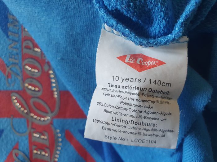 Sweat Lee Cooper à capuche - photo numéro 6