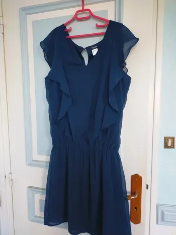 Robe en voile marine