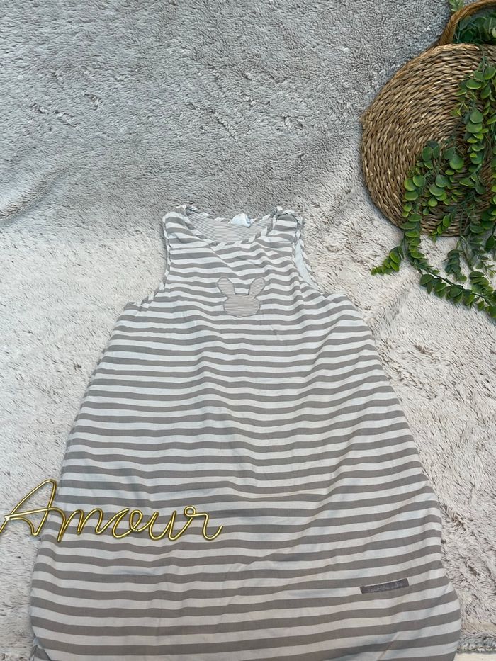 Gigoteuse grise à rayures - Cadet Rouselle - Taille 2