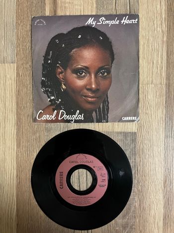 Vinyle 45 tours-Carol Douglas-My simple heart