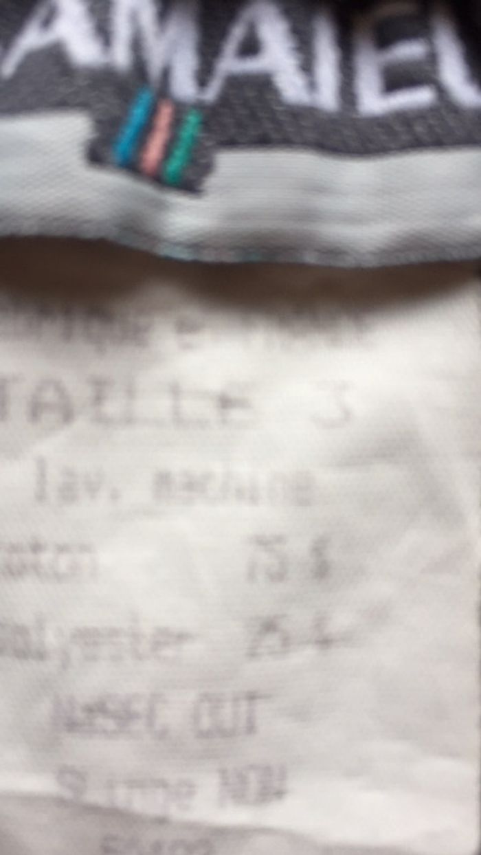 Jupe velours noir camaïeu taille 3 - photo numéro 5