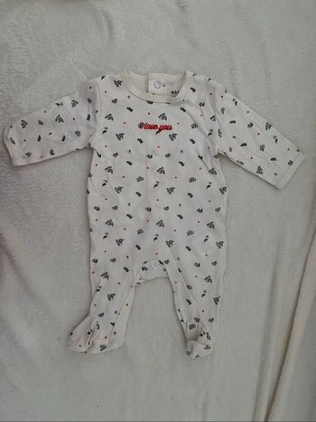 Lot 10 pyjama 1 mois