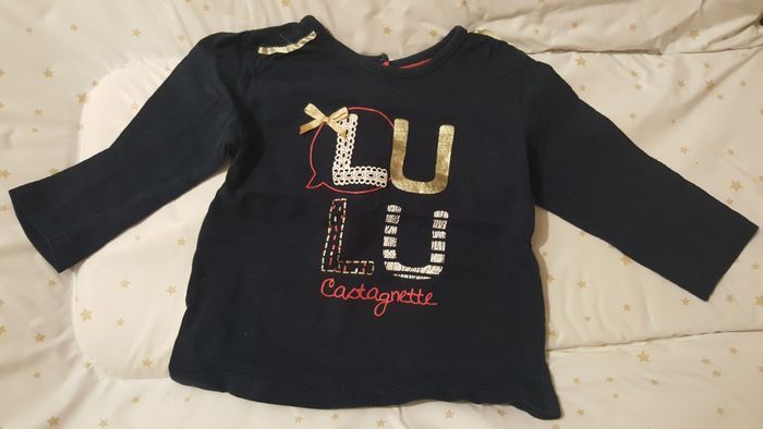 Tee shirt bleu marine