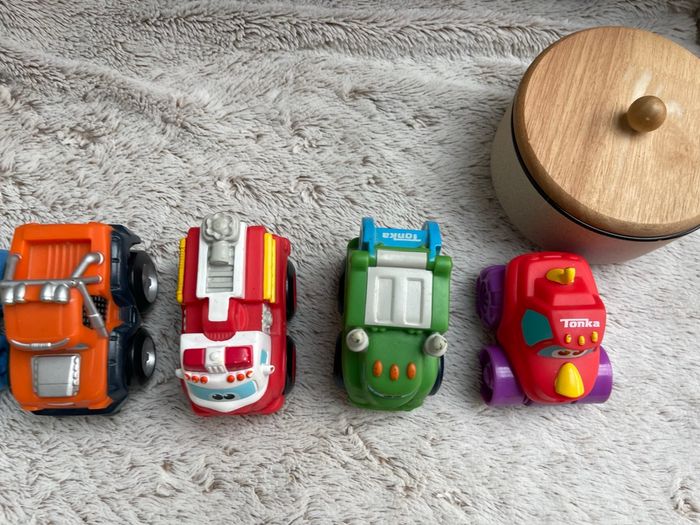 Lot de 6 voiture en silicone - Tonka Hasbro - photo numéro 4