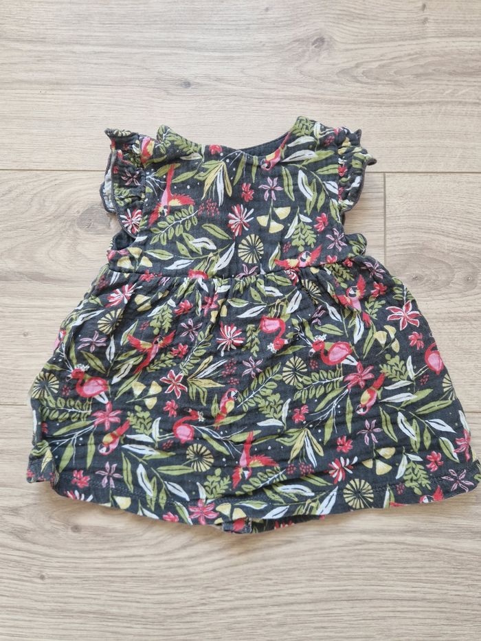 Robe été bébé fille 3 mois Petit Beguin - photo numéro 2