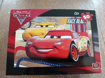 Puzzle Cars 
50 pièces 
4 ans