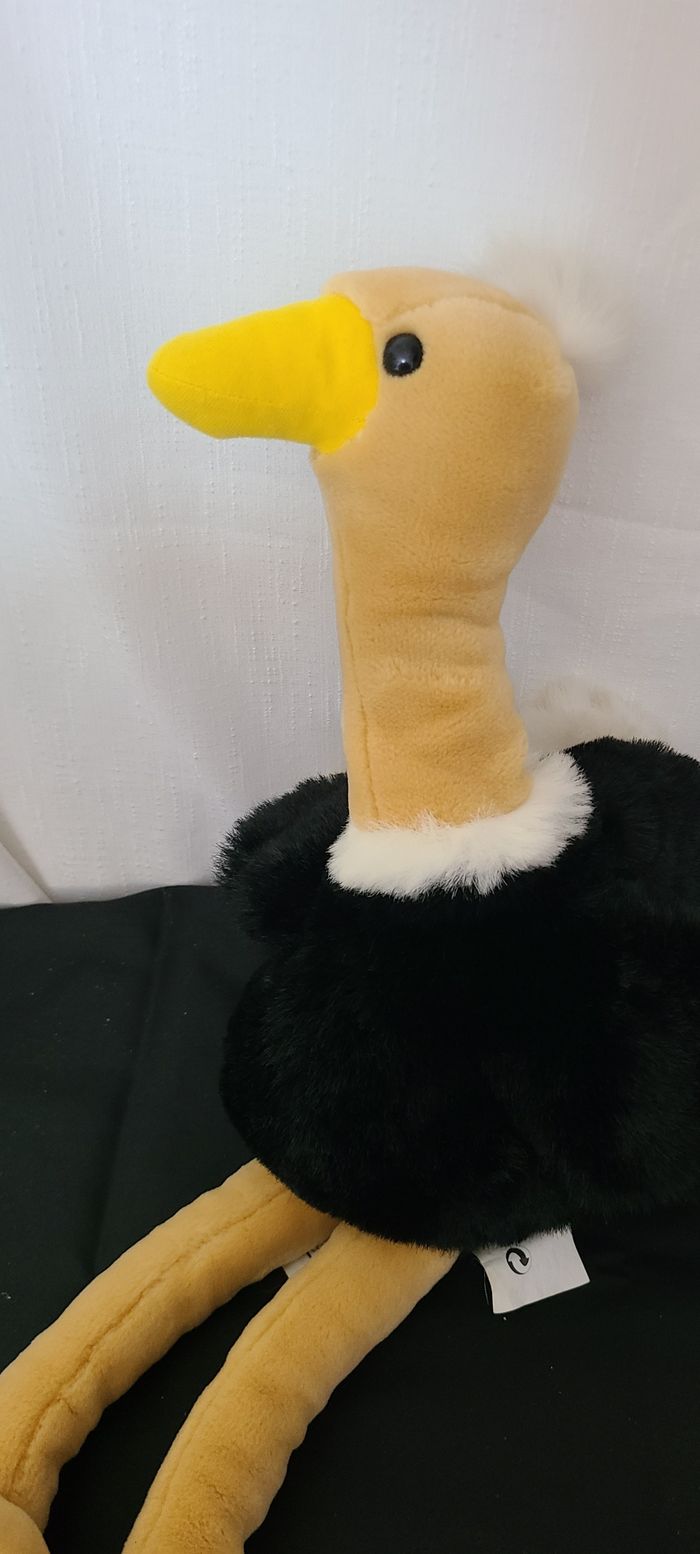 Ikea autruche corps marionnette en peluche Lurvig vintage