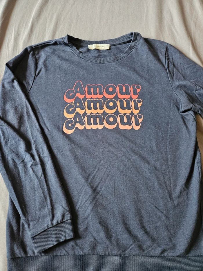 Sweat léger motif Amour - photo numéro 2