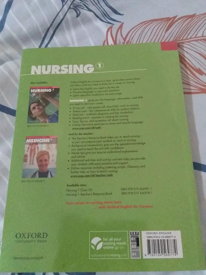 Livre anglais IFSI - photo numéro 2