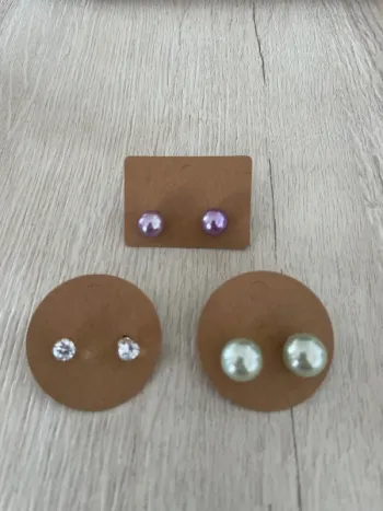 Lot de boucles d’oreilles
